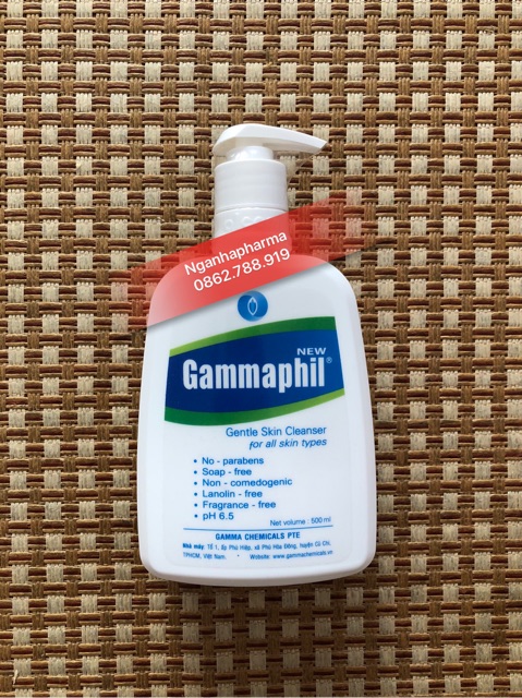 Gammaphil 125ml—500ml - Sữa rửa mặt, sữa tắm chuyên dụng - hàng chính hãng