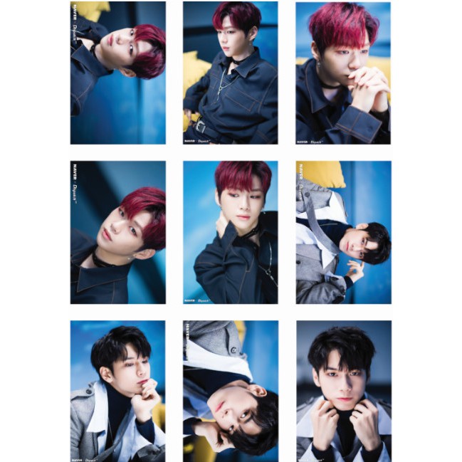 Lomo card 72 ảnh WANNA ONE Behind the scene Spring Breeze + Naver x Dispatch