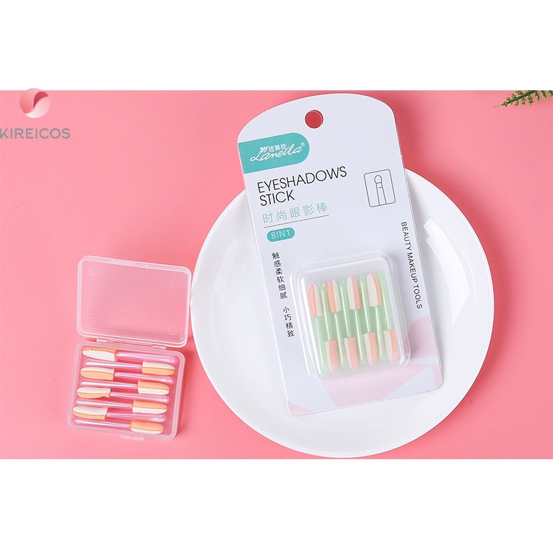 Set 8 cây cọ mút tán phấn mắt Lameila 3320
