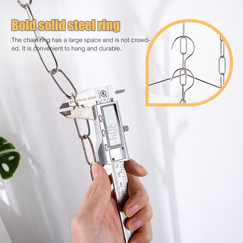 Móc Treo Quần Áo 8 / 10 Lỗ Bằng Thép Không Gỉ Tiết Kiệm Diện Tích