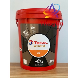 Dầu động cơ total rubia xt 20w-50 - dầu gốc khoáng