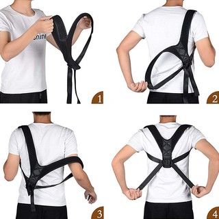 Áo chống gù lưng, cong vẹo cột sống Posture Support có nam châm