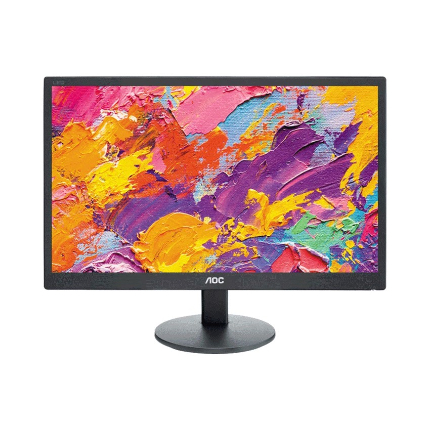 [Mã 255ELSALE giảm 7% đơn 300K] Màn hình AOC E2070SWN/74 (19.5inch/HD/VA/60Hz/5ms/200nits/VGA)