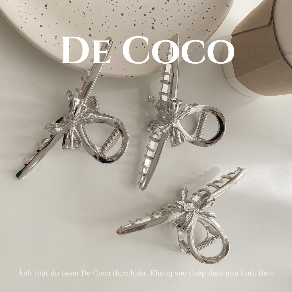 Kẹp tóc kim loại hình lượn sóng độc đáo De Coco decoco.accessories