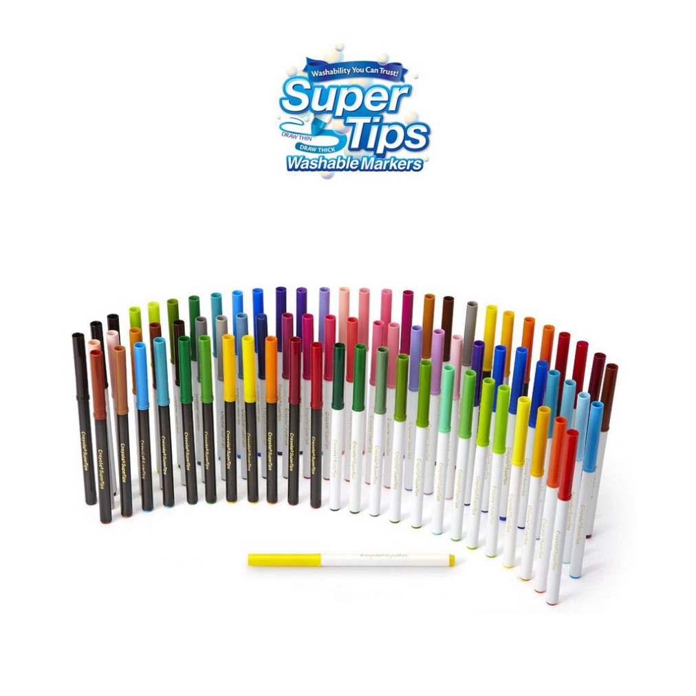 [G03] Bút Crayola Super Tips Bán Lẻ - Hàng Chính Hãng S024