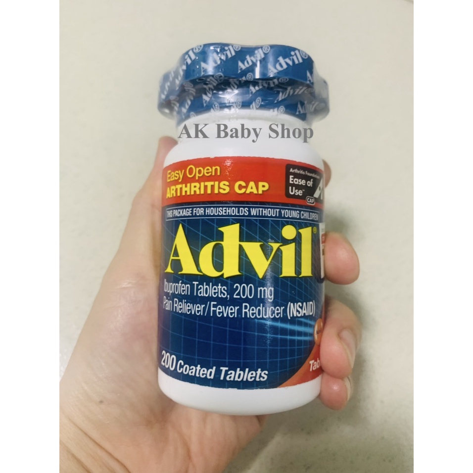 Advil_Mỹ 200 viên