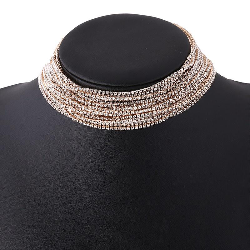 Vòng Cổ Choker Nhiều Lớp Thời Trang Cá Tính Cho Nữ