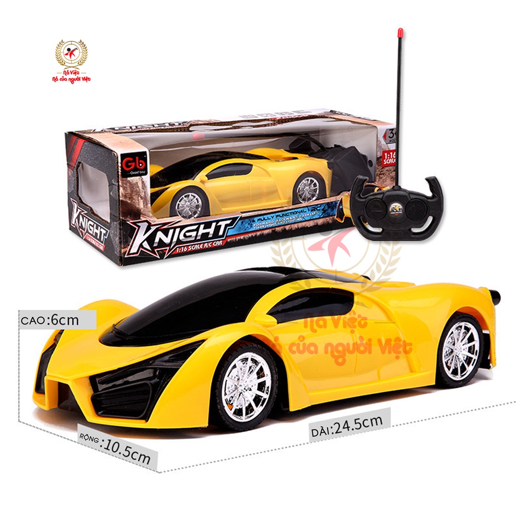 Xe ô tô điều khiển thể thao từ xa tỷ lệ 1:16  -  đồ chơi trẻ em siêu đẹp dễ sử dụng
