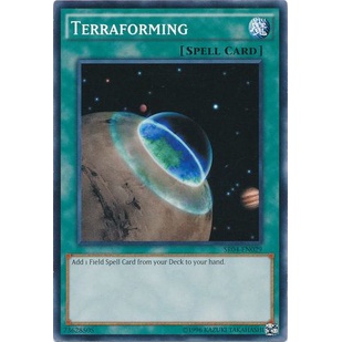 Thẻ bài Yugioh - TCG - Terraforming / SR04-EN029'