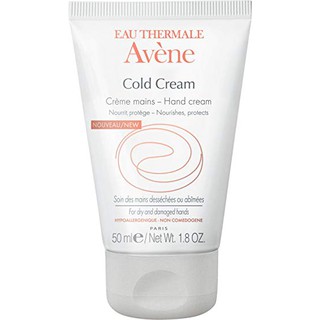 Avene - kem dưỡng ẩm làm mềm da tay, bảo vệ da tay không bị khô nứt 50ml - av cold cream hand cream 50ml