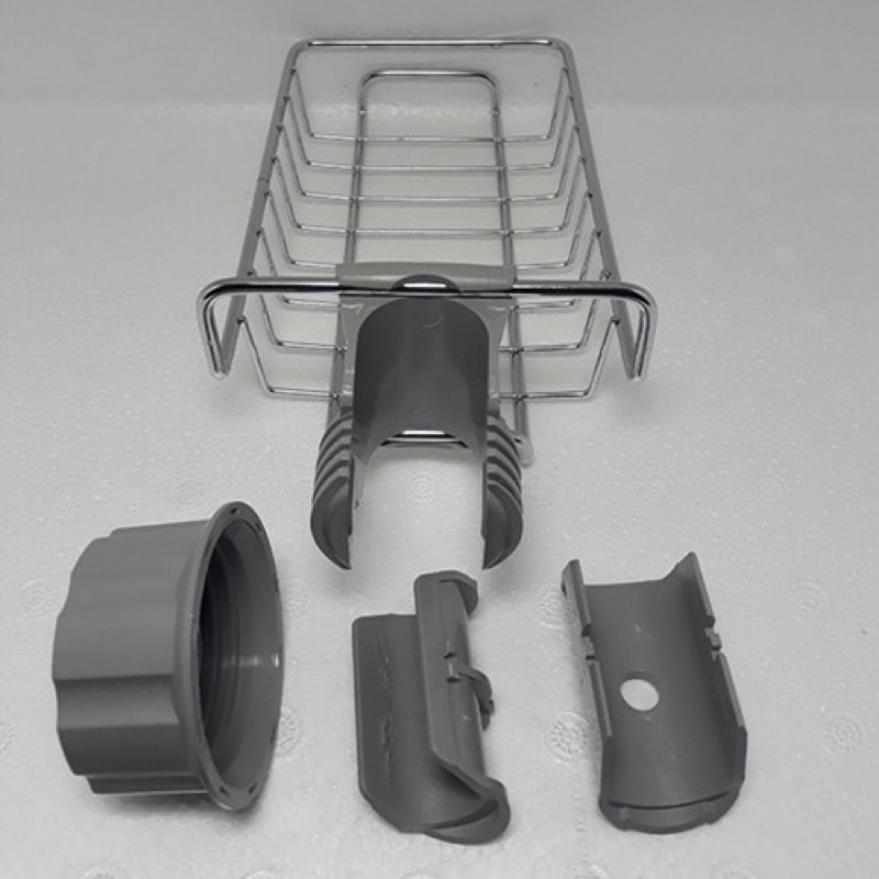 Kệ Đựng Đồ Rửa Chén Inox Gắn Vòi Tiện Lợi