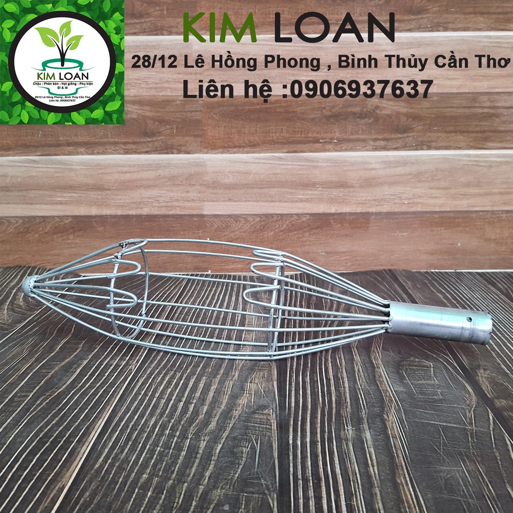 Lồng hái trái gọng sắt cao cấp 40x10cm