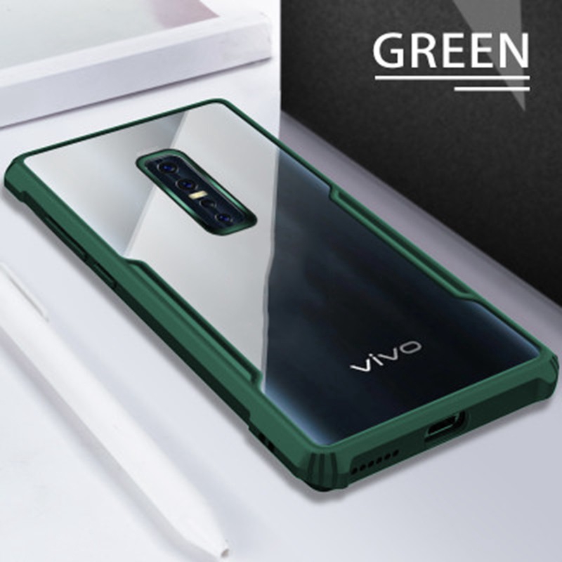 Ốp điện thoại trong suốt thời trang cho Vivo V17 Pro X30