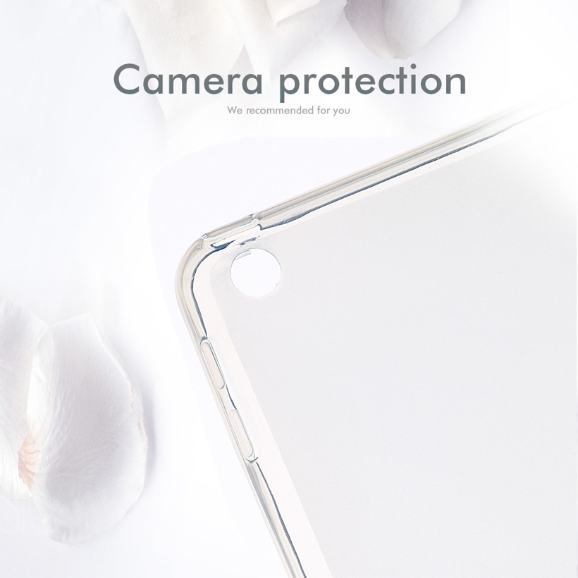 Ốp lưng Máy Tính Bảng Samsung Galaxy Tab A 7.0 2016 a6 T280 T285 SM-T280 SM-T285 Chống sốc silicon chống bám Trong mờ Vỏ, Bao