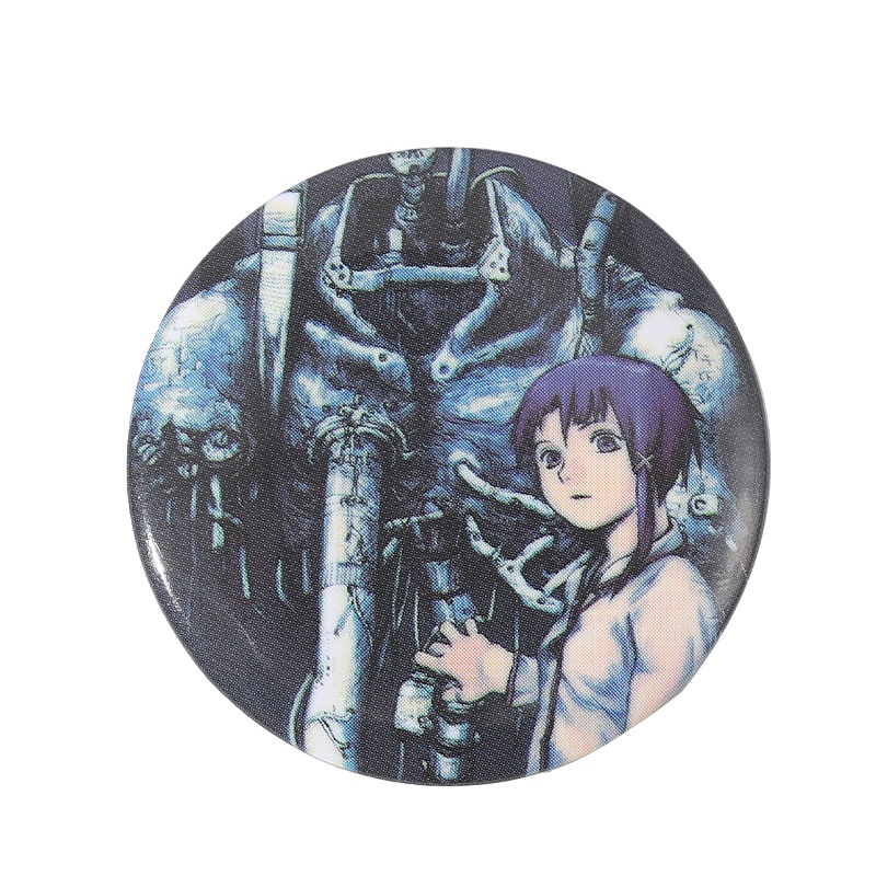 Ghim Cài Áo Bằng Kim Loại Hình Anime Neon Evangelion Mềm Mại Sáng Tạo