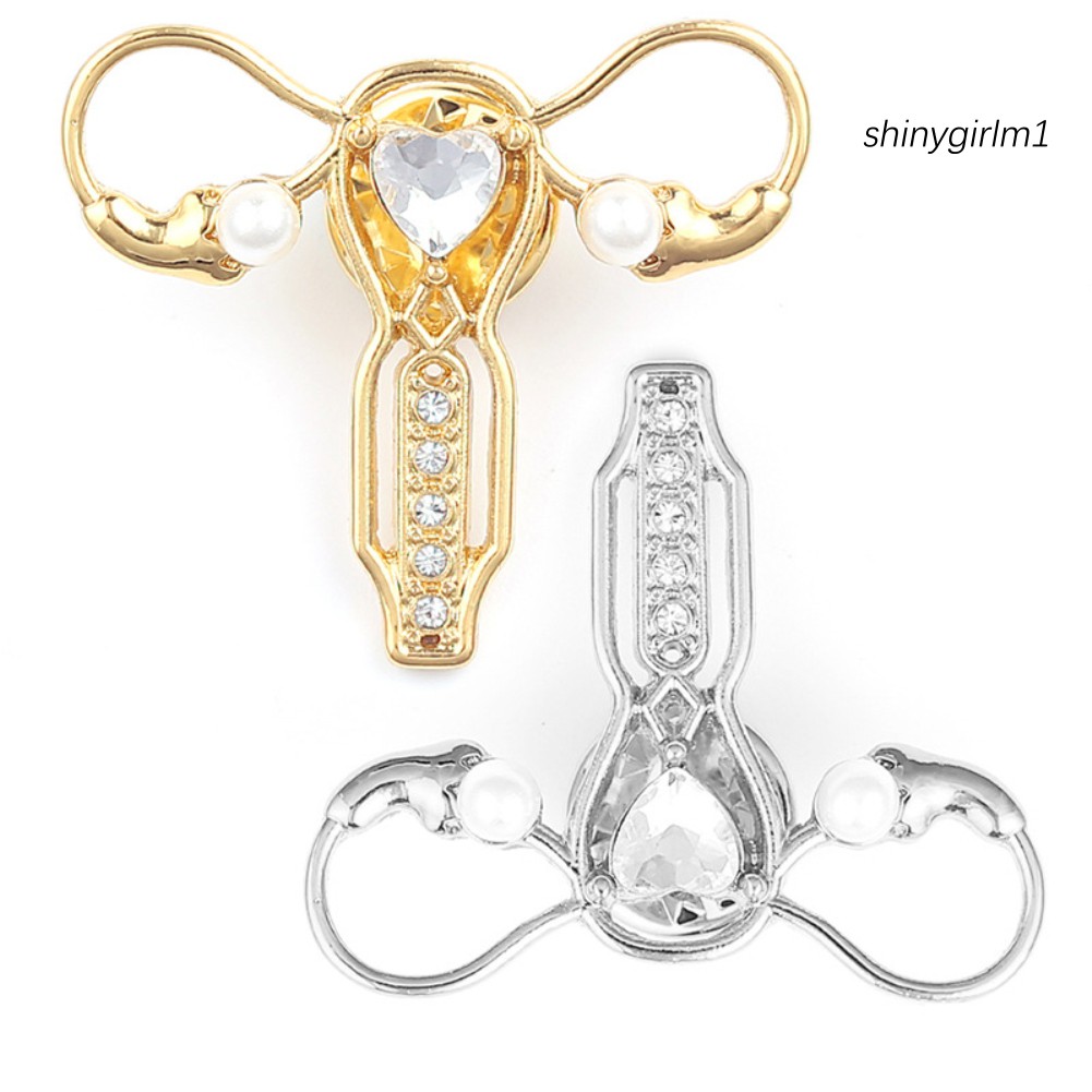 Ghim Cài Áo Hình Đồng Quê Đính Ngọc Trai Nhân Tạo Thời Trang