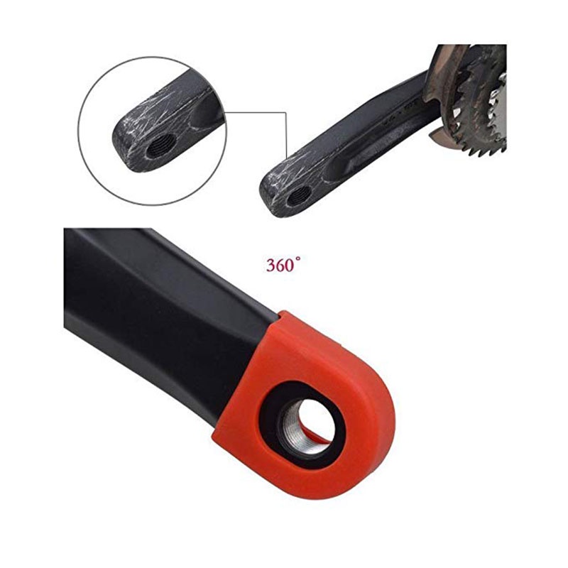 Set 2 Vỏ Silicon Bảo Vệ Tay Quay Xe Đạp Ốp