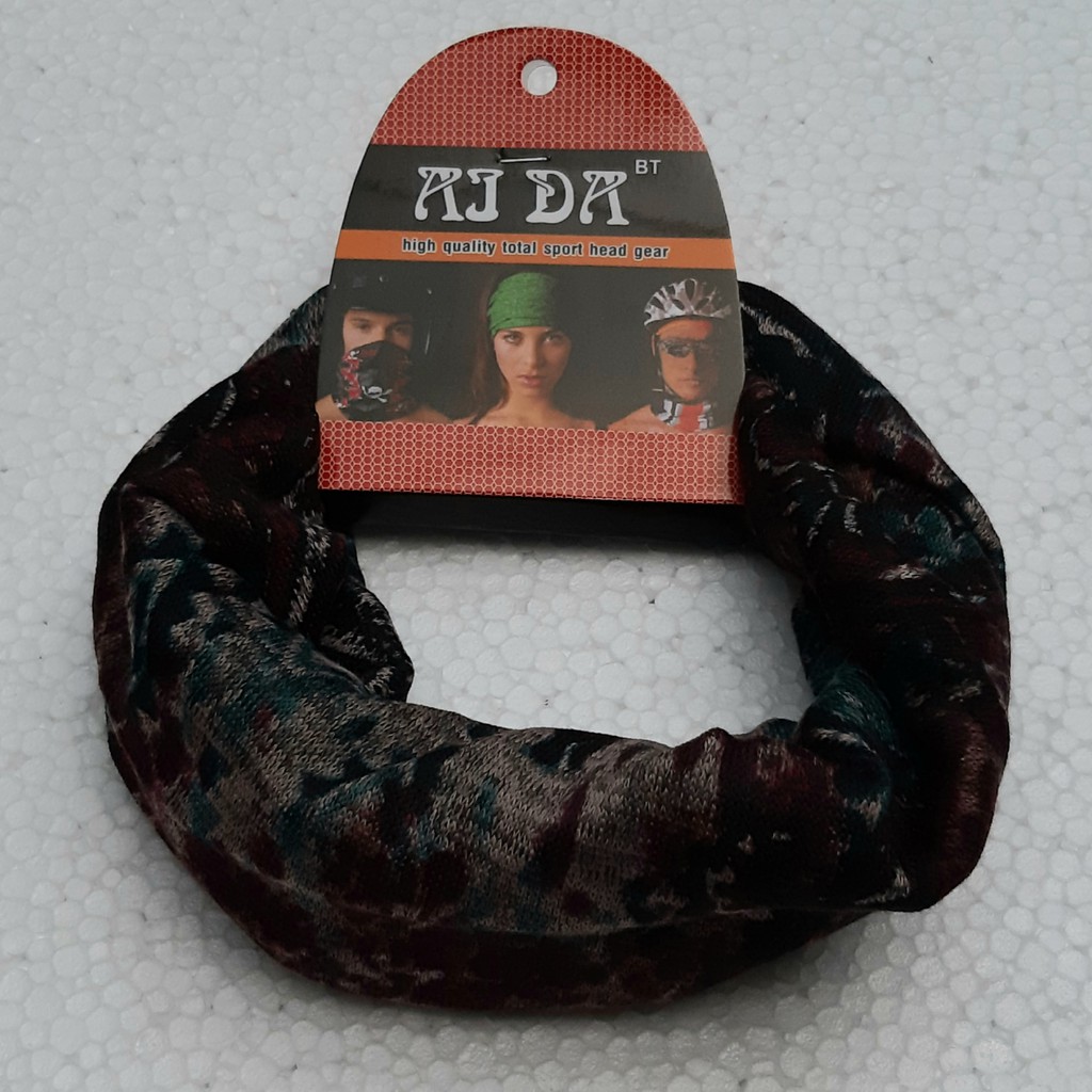 Combo 100 cái Khăn đa năng đi phượt, Chống Năng, Kháng Khuẩn Thun Cotton 4 Chiều (Giao màu ngẫu nhiên)