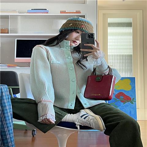 Túi Xách Đeo Chéo Một Màu Tương Phản Độc Đáo Thời Trang Mới Cho Nữ