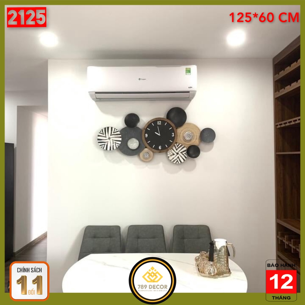 Đồng Hồ Nghệ Thuật Trang Trí Mã 2125