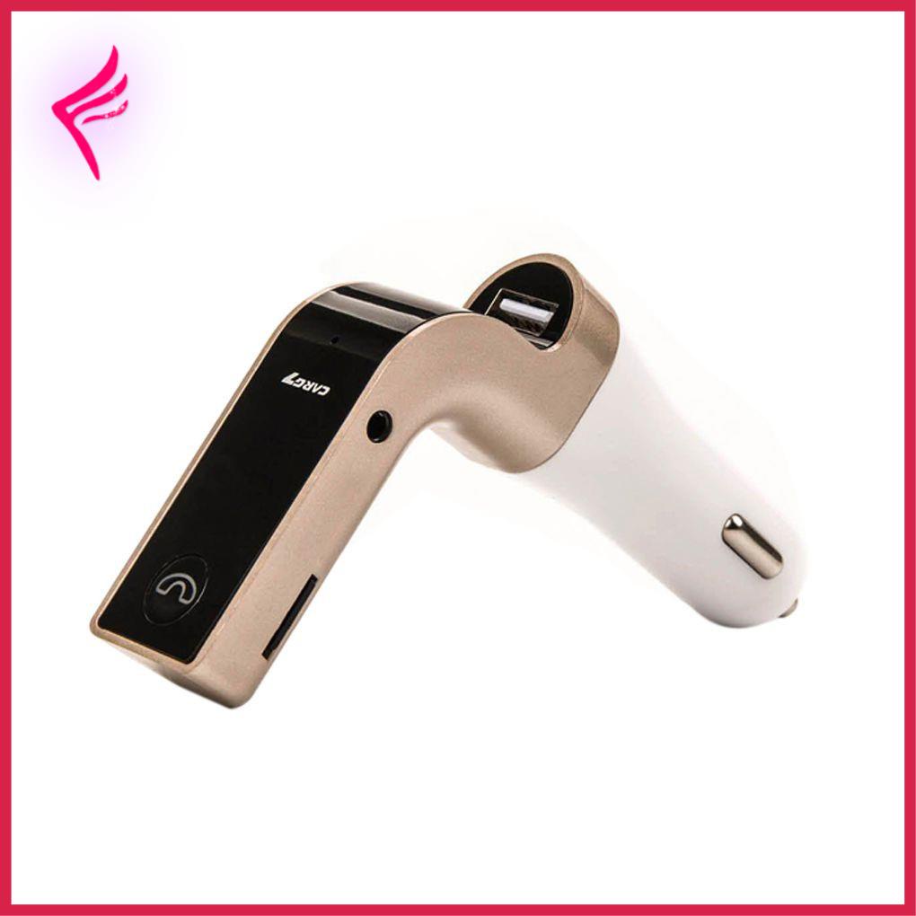 Bộ sạc USB phát bluetooth G7 phát nhạc MP3 đài FM rảnh tay có cổng tai nghe AUX dùng trong xe hơi