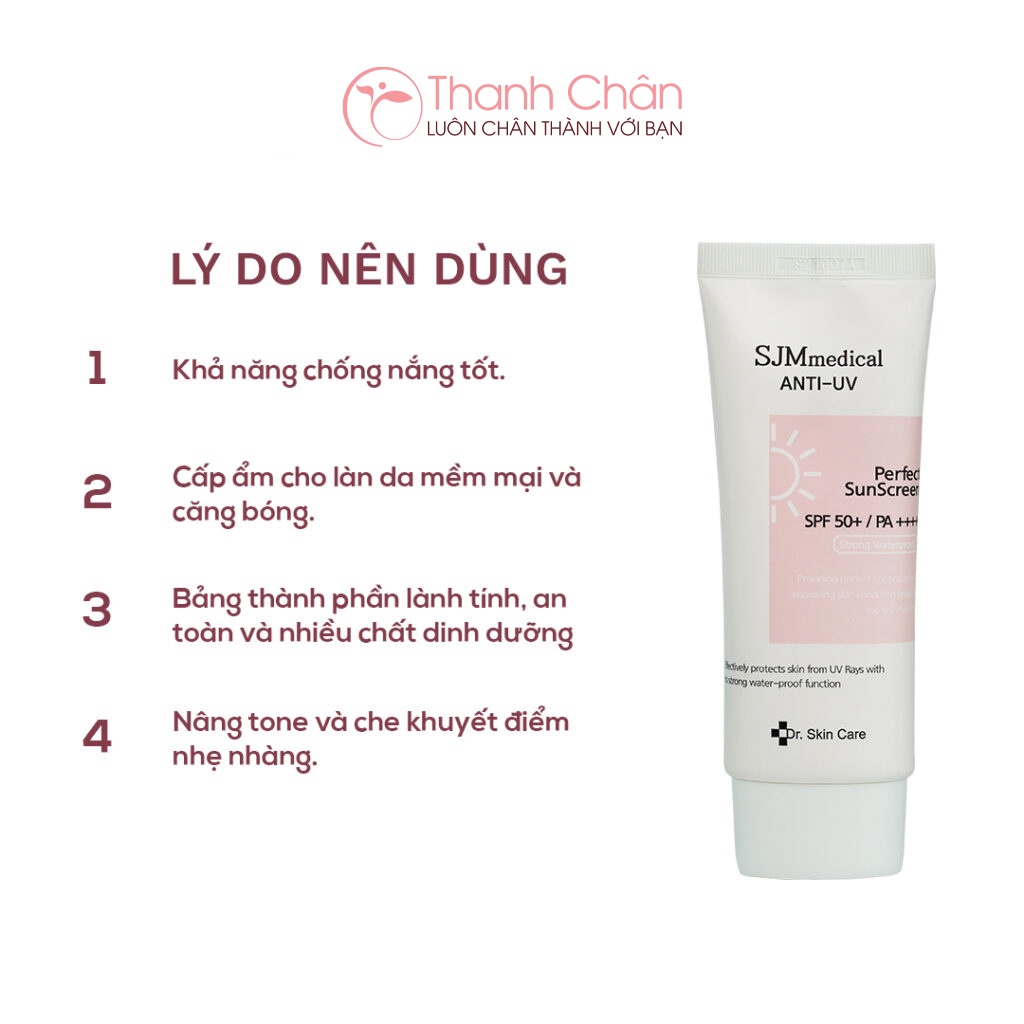 Kem Chống nắng SJM Medical Anti UV Suncream 60g