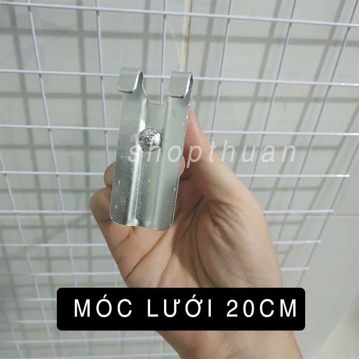 Móc lưới sắt 20cm - đường kính tay lưới 5mm - móc treo lưới, móc sắt treo