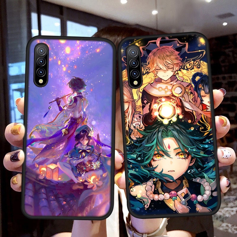 Ốp Điện Thoại Họa Tiết Logo Genshin Impact Cho OPPO Reno 7Z 7 6Z 4Z A73 A76 A83 A92S A94 A95 A96 F5 HH36