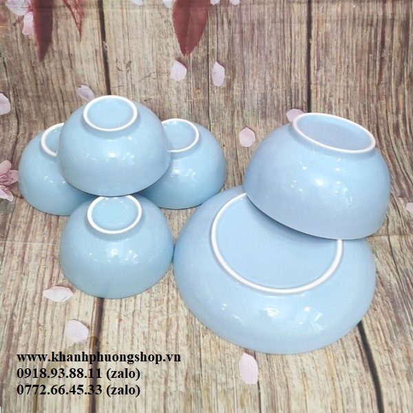 Bộ tô dĩa sứ đẹp - tô dĩa sứ