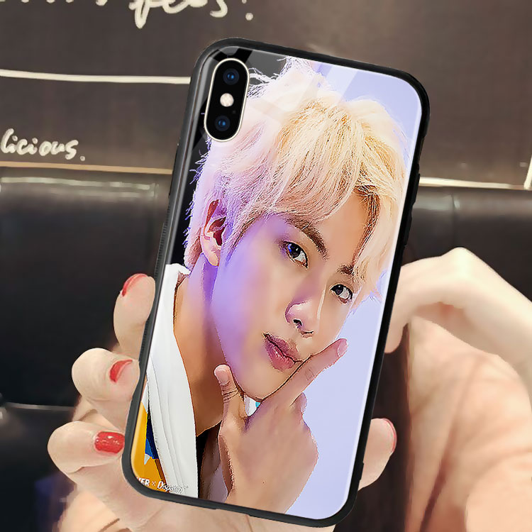 Ốp Rẻ Iphone In Hình BTS JIN IDOL CONCEPT PHOTOSHOOT NIXON Cho Iphone 12 11 Pro Max X Xs Max Xr 6 8 7 Plus