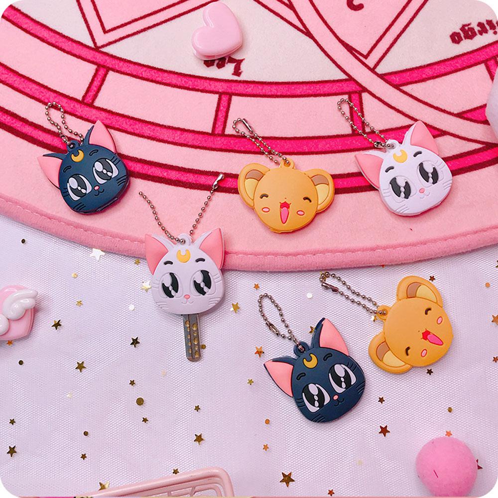 Vỏ Bọc Chìa Khóa Hóa Trang Thủy Thủ Mặt Trăng Sakura