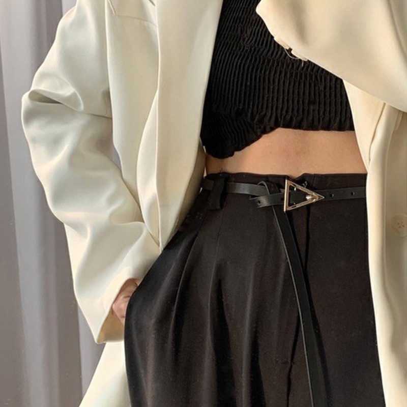 Thắt lưng khóa tam giác thời trang hiphop cá tính