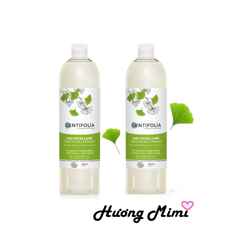 Nước tẩy trang rau má Centifolia 500ml