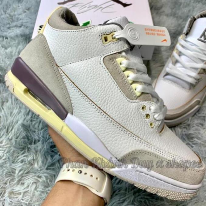 Giày Nike A Ma Maniére x Wmns Air Jordan 3 Retro SP 'Raised By Women' DH3434-110 ! * ;