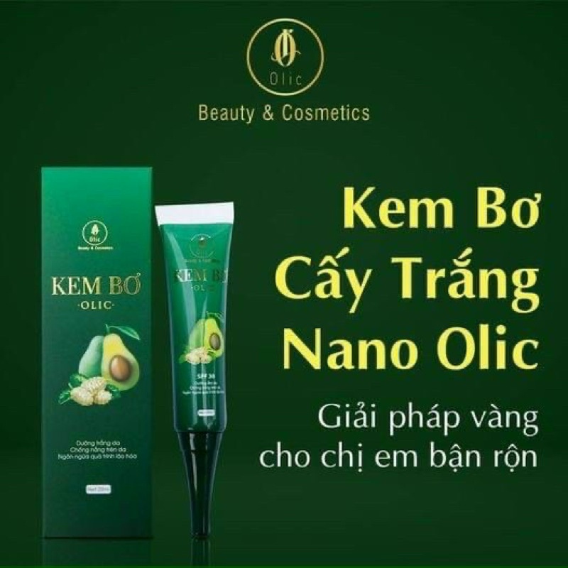 combo 3 hôp kem bơ olic (chính hãng cty 100% )tặng kèm 1 sữa rữa mặt olic