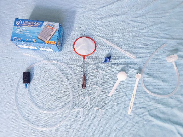 COMBO MÁY OXY VÀ BỘ ẤP ARTEMIA KHÔNG BÌNH CHO CÁ CON GUPPY BETTA