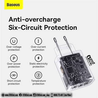 CỦ SẠC 3 CỔNG USB BASEUS COMPACT 17W MINI CHÍNH HÃNG