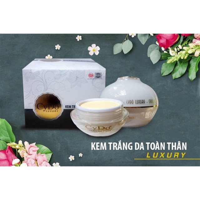 [Bán sỉ - 147k - lấy từ 10 hũ] KEM DƯỠNG TRẮNG DA TOÀN THÂN LUXURY - CYDO 150G