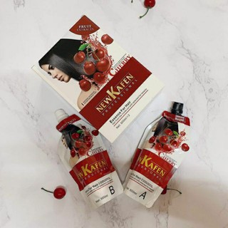 Cặp nhuộm đen new kafen ăn bạc 100%