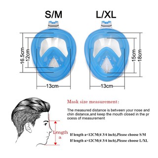 Mặt nạ lặn Full Face có ngàm gắn Camera