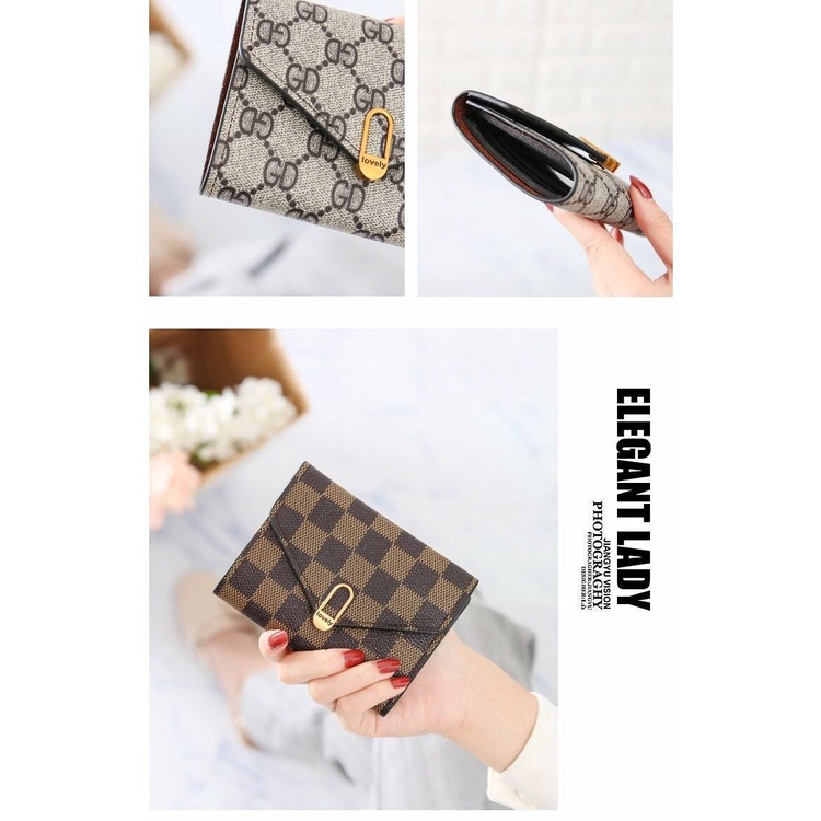 Ví nữ mini ngắn đẹp cầm tay giá rẻ thời trang cao cấp nhỏ gọn bỏ túi VANMIC VNVM016
