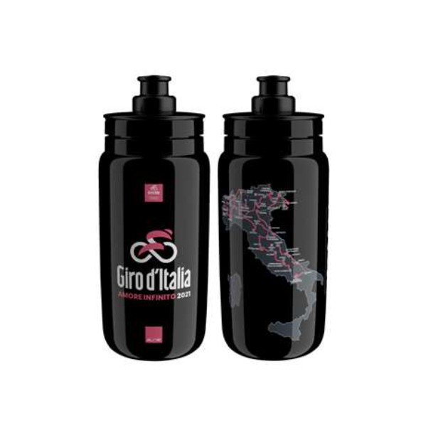 Bình đựng nước SHIMANO Elite 550ml ELITE FLY chuyên nghiệp có nắp đậy cho xe đạp thể thao