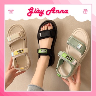 Sandal nữ ANNA 2 quai dán, chất da mềm và êm chân