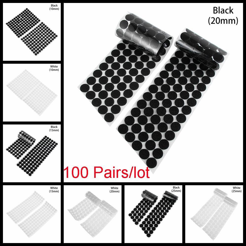 Set 100 Cặp Băng Dính Móc Câu Chống Thấm Nước Tiện Dụng