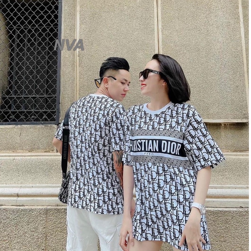 Áo Thun CRIRRTITAN DIOR - Áo Phông Cotton Dày Dặn Dáng Rộng Nam Nữ