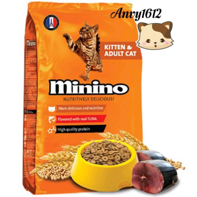 1,3kg Minino tuna - Thức ăn mèo Minino cam