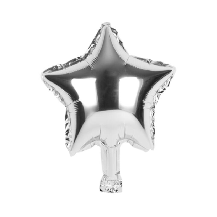 Bong Bóng ARTBOX Hàn Quốc Hình Ngôi Sao Màu Bạc Trang Trí Tiệc