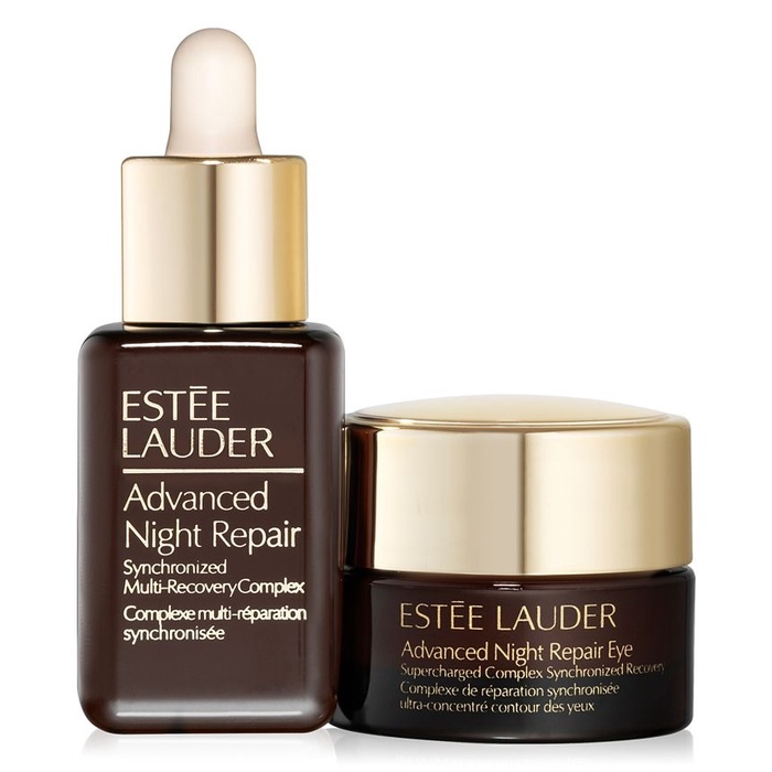 HOT - Fullset  Bộ dưỡng da Estée Lauder Power Pair Repair + Brighten Set