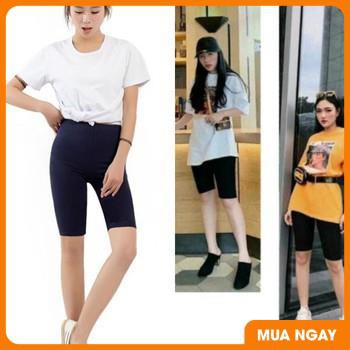 Quần legging đùi nâng mông, quần legging Lửng Bó - Phù Hợp Đi Chơi, Đi Tập, Siêu Cá Tính. SIÊU HOT | BigBuy360 - bigbuy360.vn