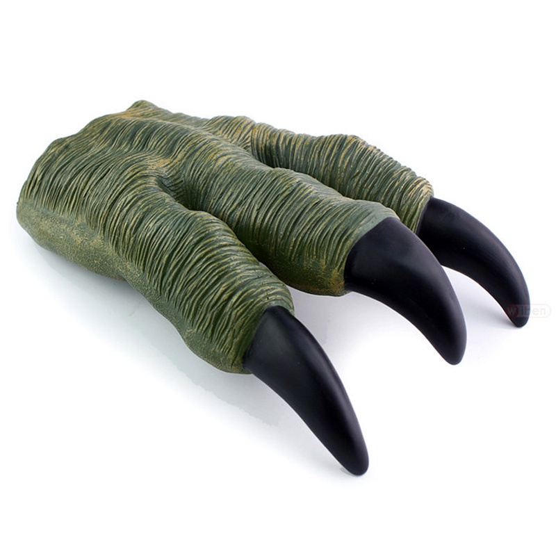 Găng Tay Mềm Hình Móng Vuốt Khủng Long Hóa Trang Halloween Cho Bé Trai